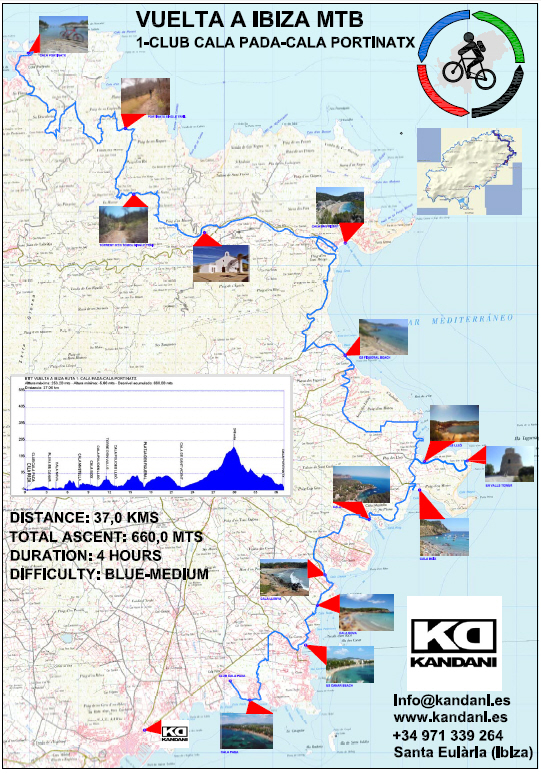 1 VUELTA A IBIZA MTB CALA PADA-PORTINATX