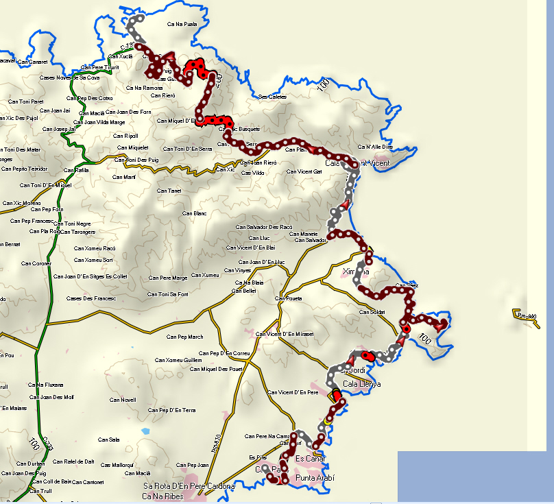 plano de superficies
